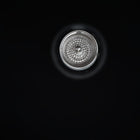 The perforated tea strainer from above
