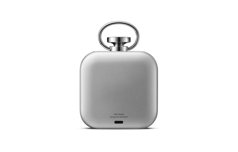 Desk clock, back with USB-C charging port