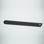 Back of the carbon fiber ruler, plain woven carbon fiber