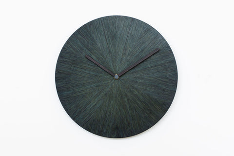 Rays — Indigo Wall Clock