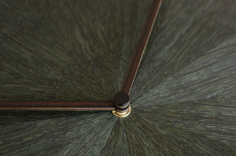 Rays — Indigo Wall Clock