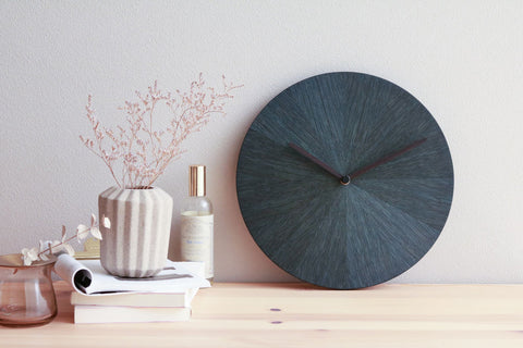 Rays — Indigo Wall Clock