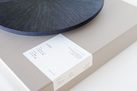 Rays — Indigo Wall Clock