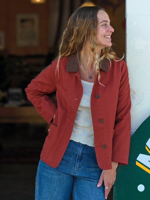 Painter Jacket — Rust